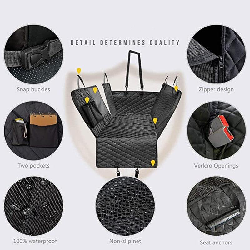 FanciPaws RoadRide™ Waterproof Car Hammock