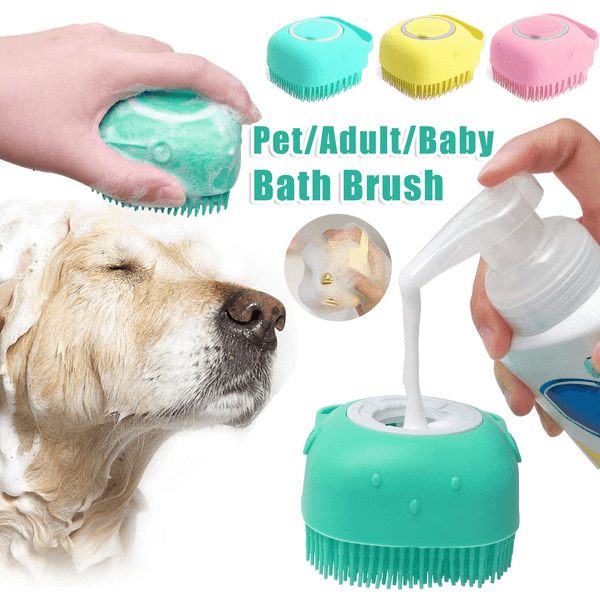 FanciPaws GentleTouch™ Silicone Grooming Brush